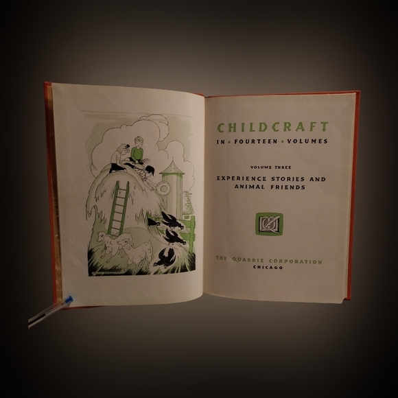 Childcraft Volume 3 Experience Stories & Animal Friends VINTAGE HARDCOVER VTG HC - Picture 3 of 5